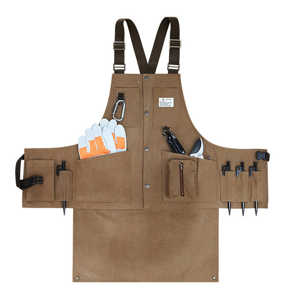 Detachable Waterproof Canvas Dining Apron