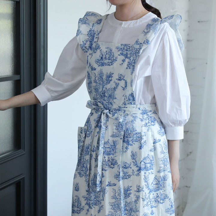 Tailored Cotton French Apron — Antifouling
