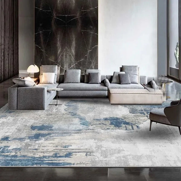 Washable Woven Area Rug | Modern Scandi Floor Mat