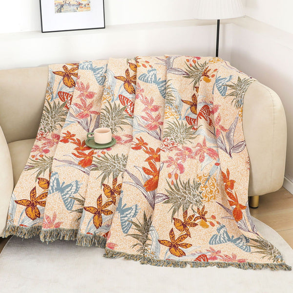 Cotton Gauze Multi-Layer Summer Bedspread