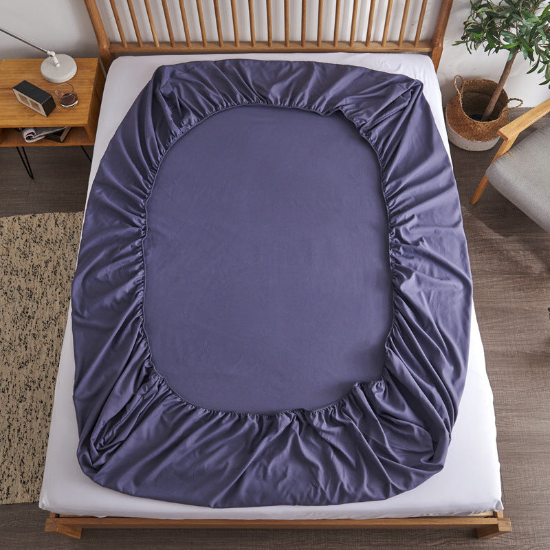 Sanded Cotton Fitted Sheet — Cloud-Soft Repose — view 7