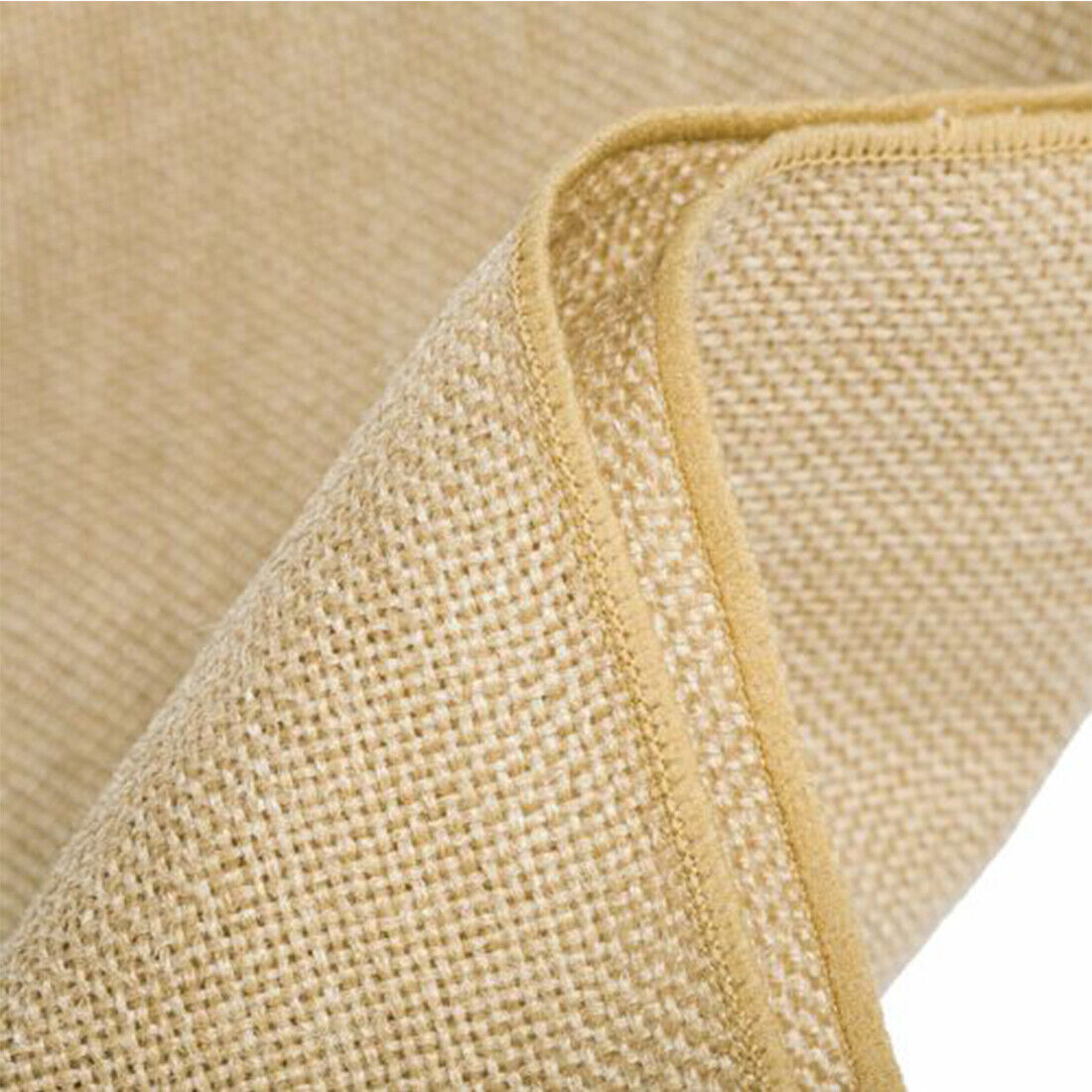 Rustic Hessian Table Runner in Natural Jute — view 9