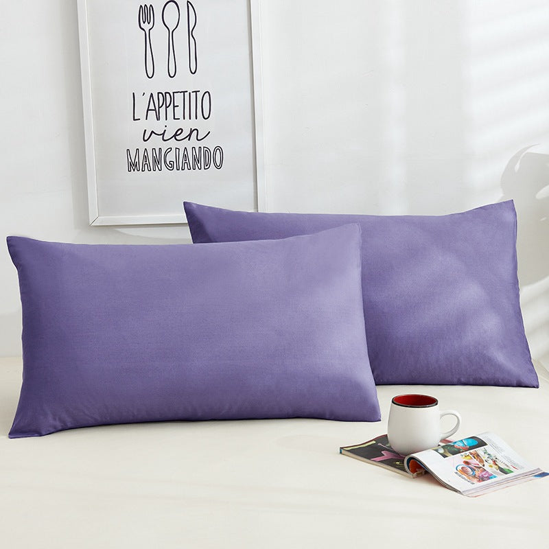 Hotel-Grade Pure Cotton Pillowcases Pair