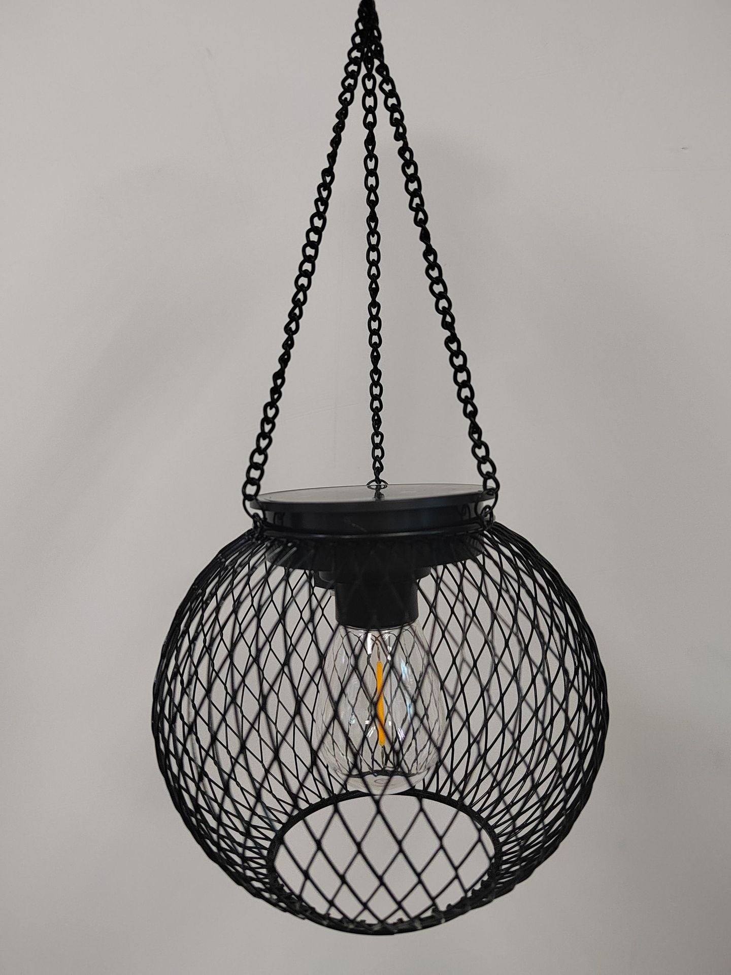 Solar Hanging Metal Garden Lantern