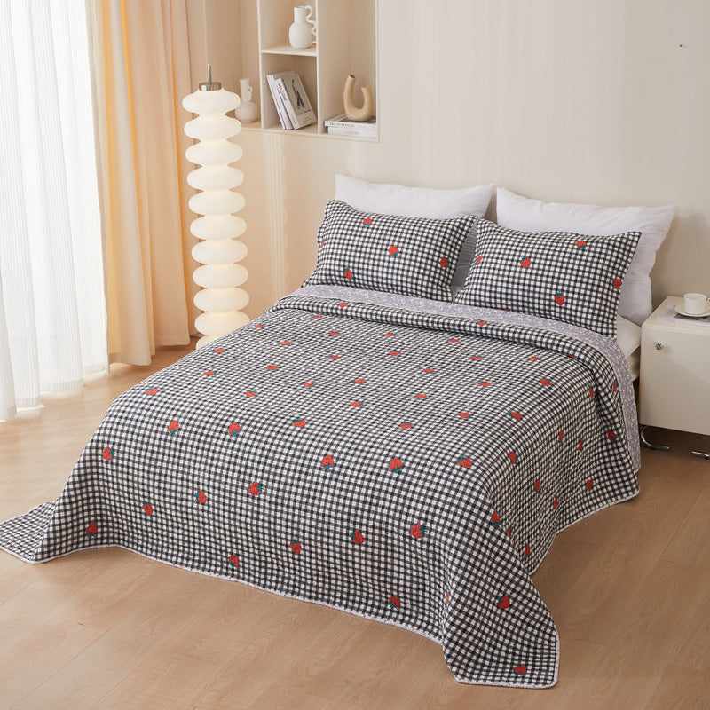Quilted Cotton Twill Bedspread Three-Piece Collection — view 7