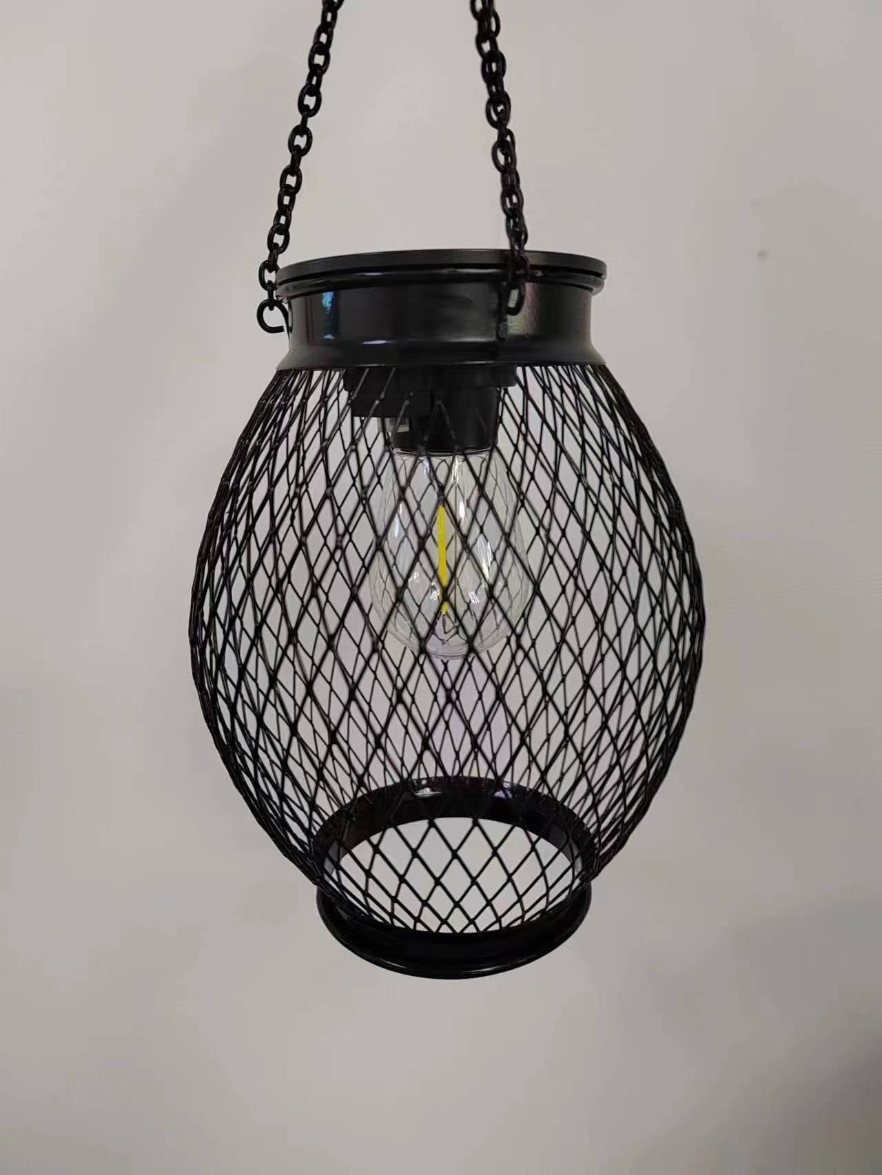 Solar Hanging Metal Garden Lantern