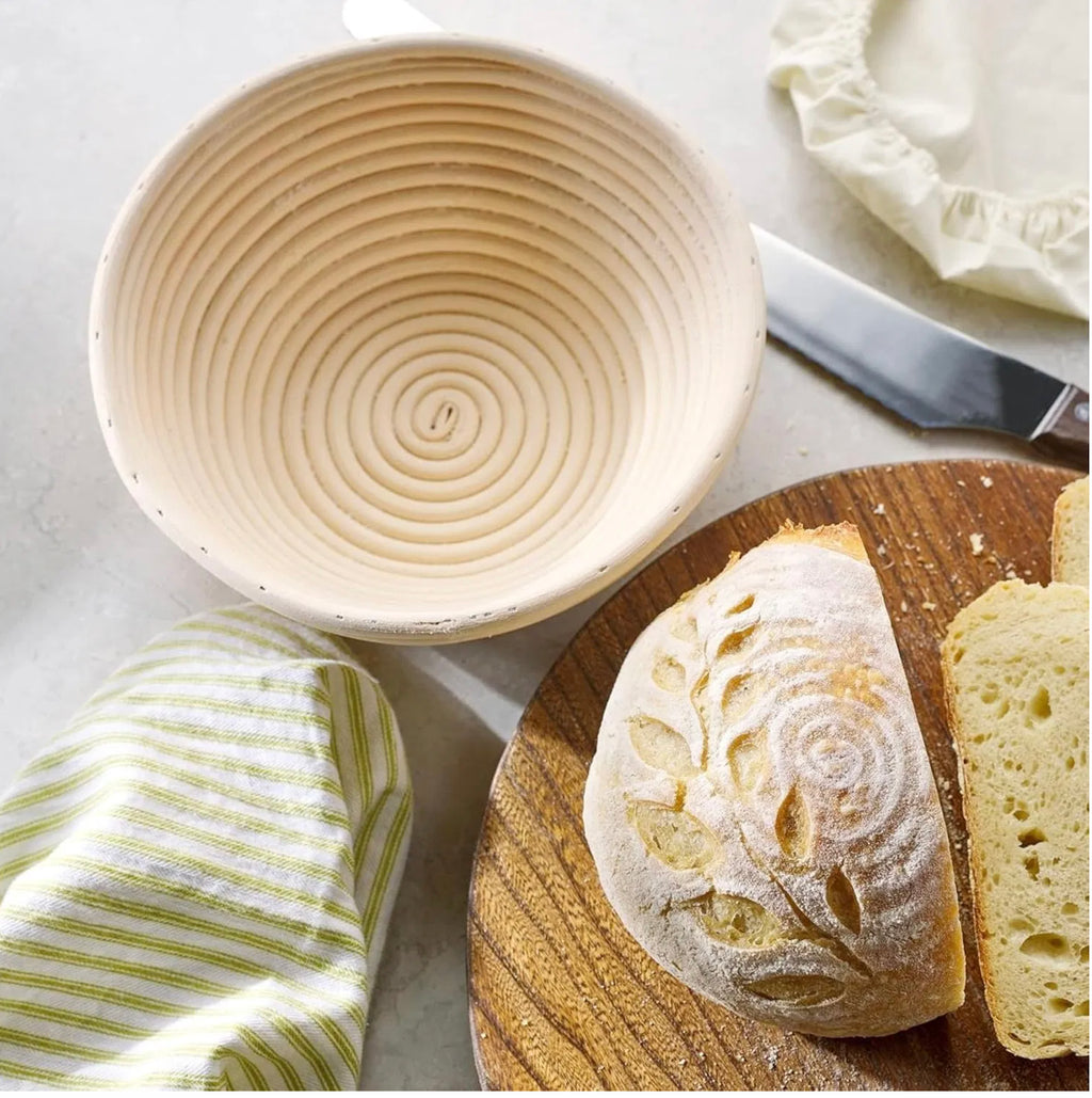 Handcrafted Rattan Banneton Proofing Baskets — view 2