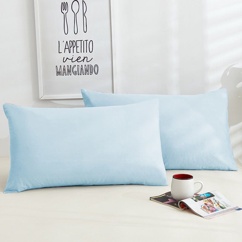 Hotel-Grade Pure Cotton Pillowcases Pair