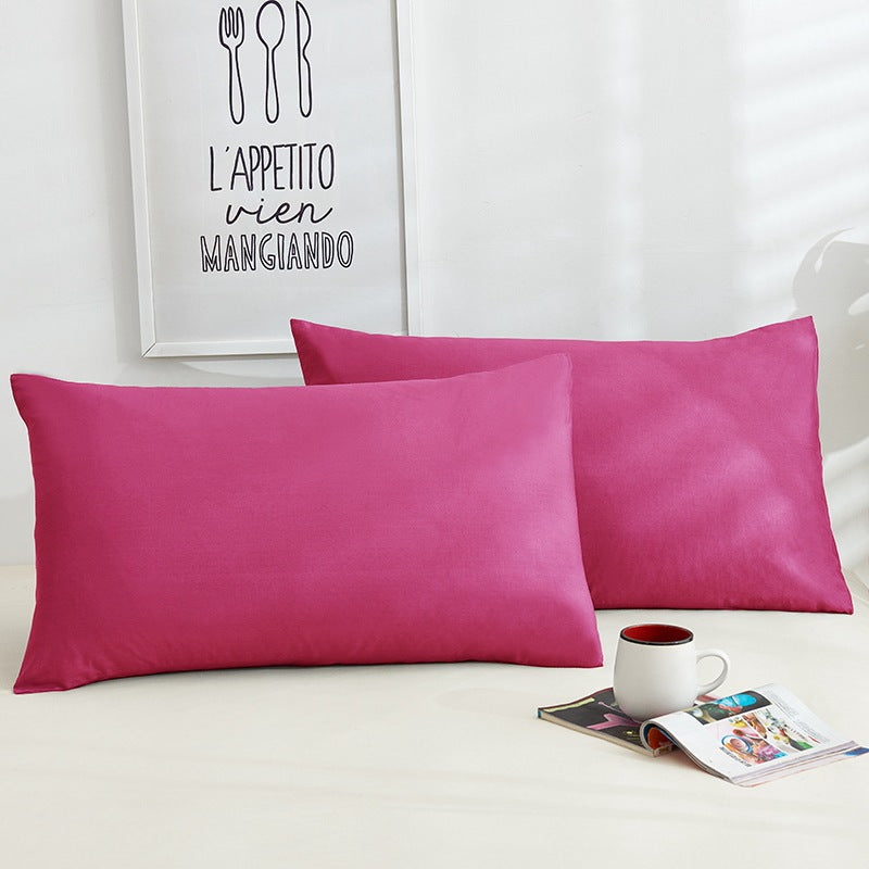Hotel-Grade Pure Cotton Pillowcases Pair