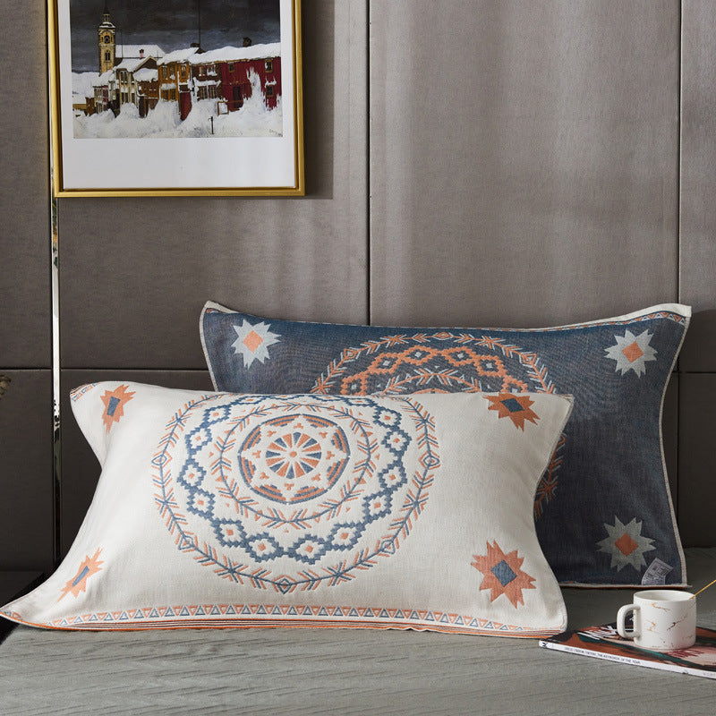 Four-Layer Gauze Cotton Pillowcase | Cloud-Soft — view 7