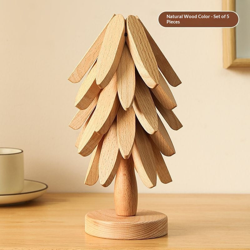 Sculptural Tree Branch Wooden Trivet & Table Mat — view 11
