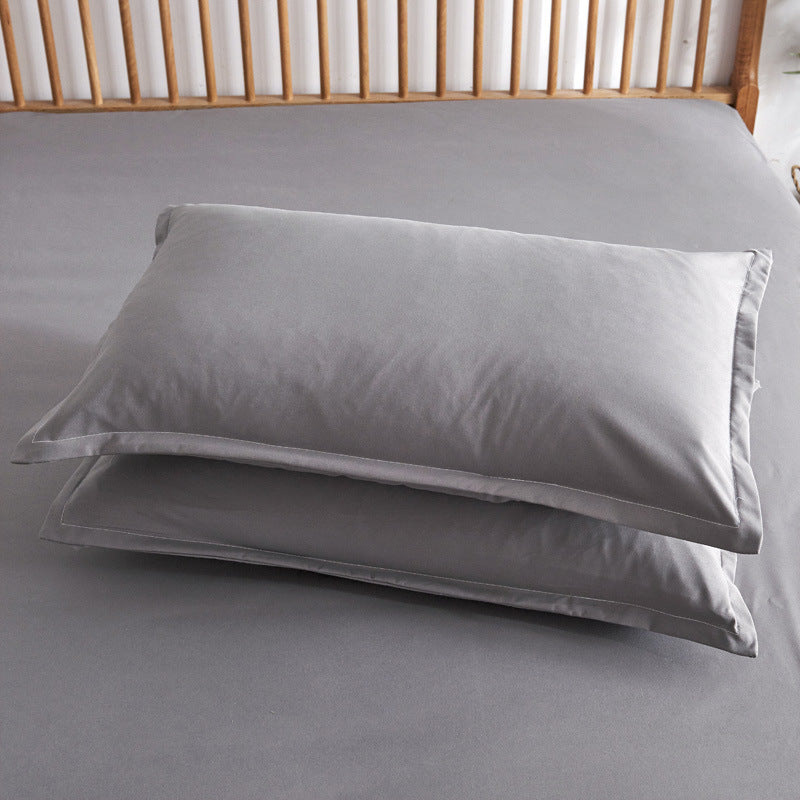 Sanded Cotton Fitted Sheet — Cloud-Soft Repose — view 4