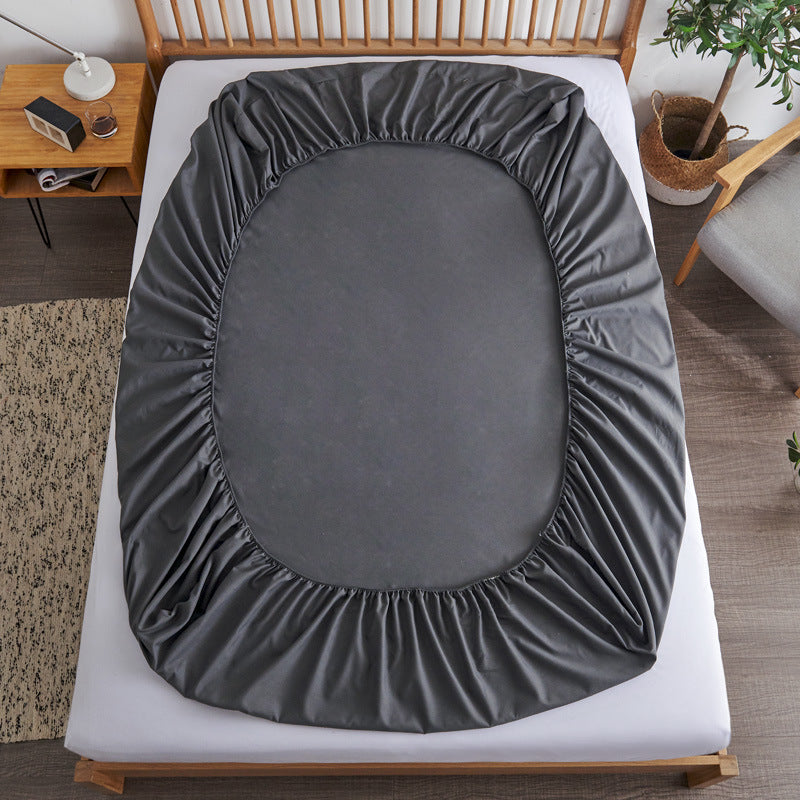 Sanded Cotton Fitted Sheet — Cloud-Soft Repose — view 9