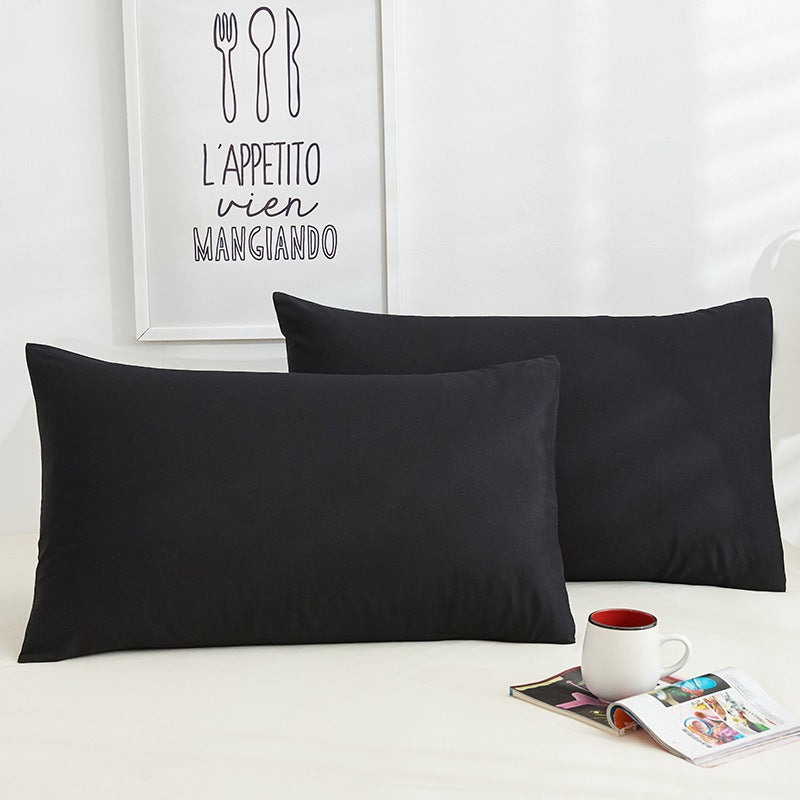Hotel-Grade Pure Cotton Pillowcases Pair
