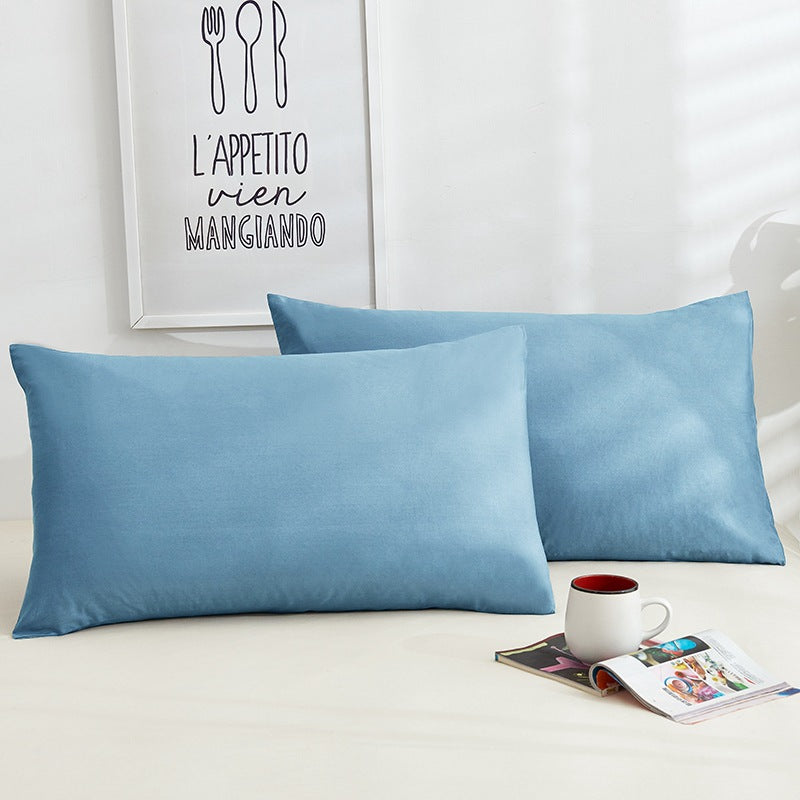 Hotel-Grade Pure Cotton Pillowcases Pair
