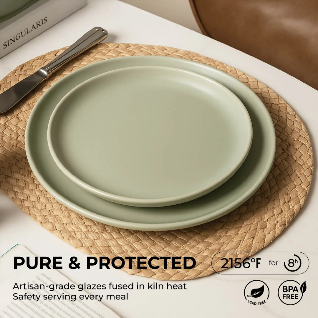 Matte Stoneware Dining Collection for Four — view 7