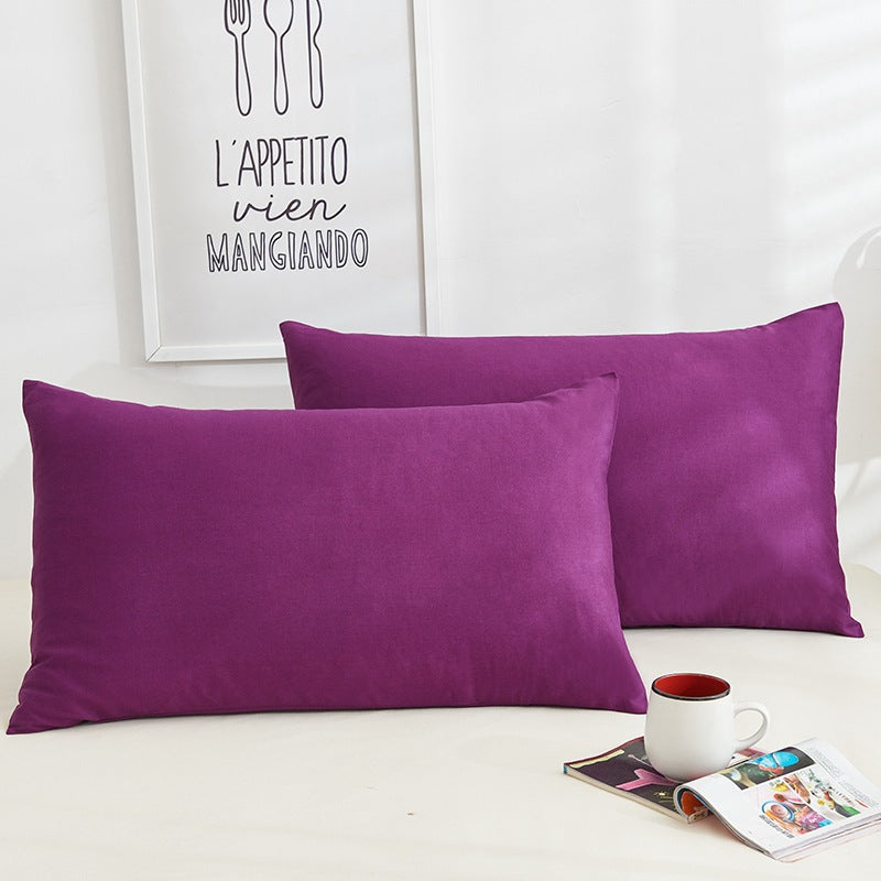Hotel-Grade Pure Cotton Pillowcases Pair — view 19