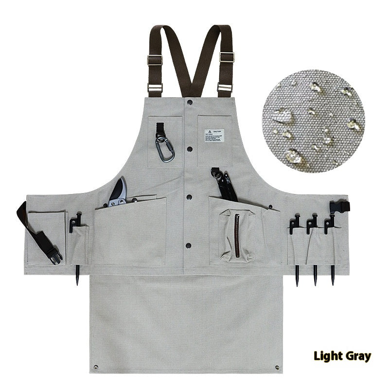 Detachable Waterproof Canvas Dining Apron