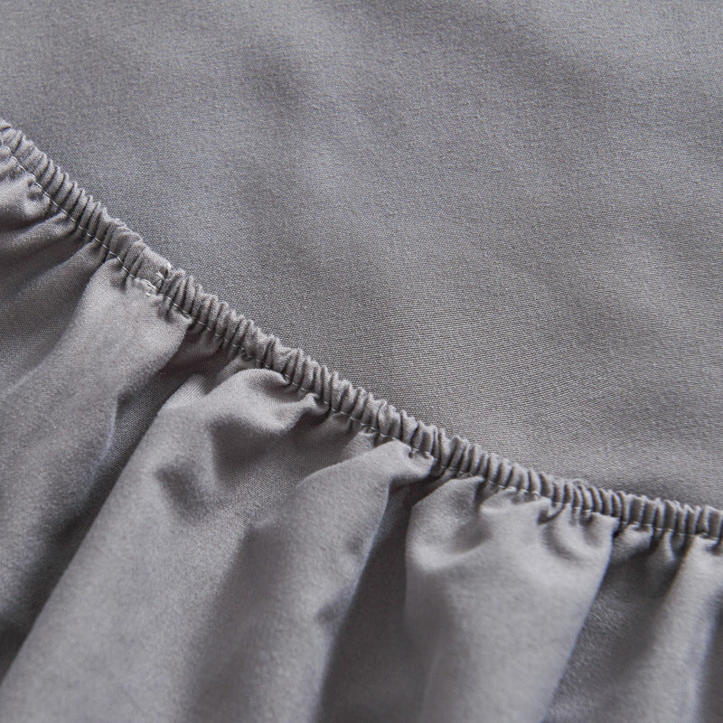 Sanded Cotton Fitted Sheet — Cloud-Soft Repose — view 6