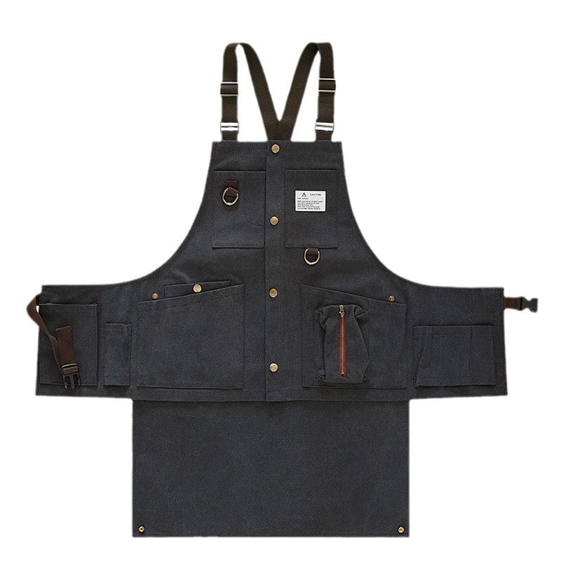 Detachable Waterproof Canvas Dining Apron