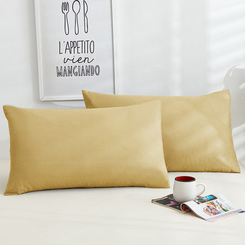 Hotel-Grade Pure Cotton Pillowcases Pair — view 12