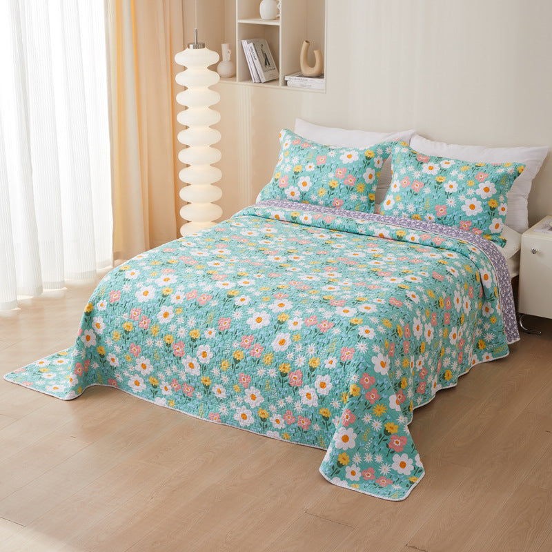 Quilted Cotton Twill Bedspread Three-Piece Collection — view 12