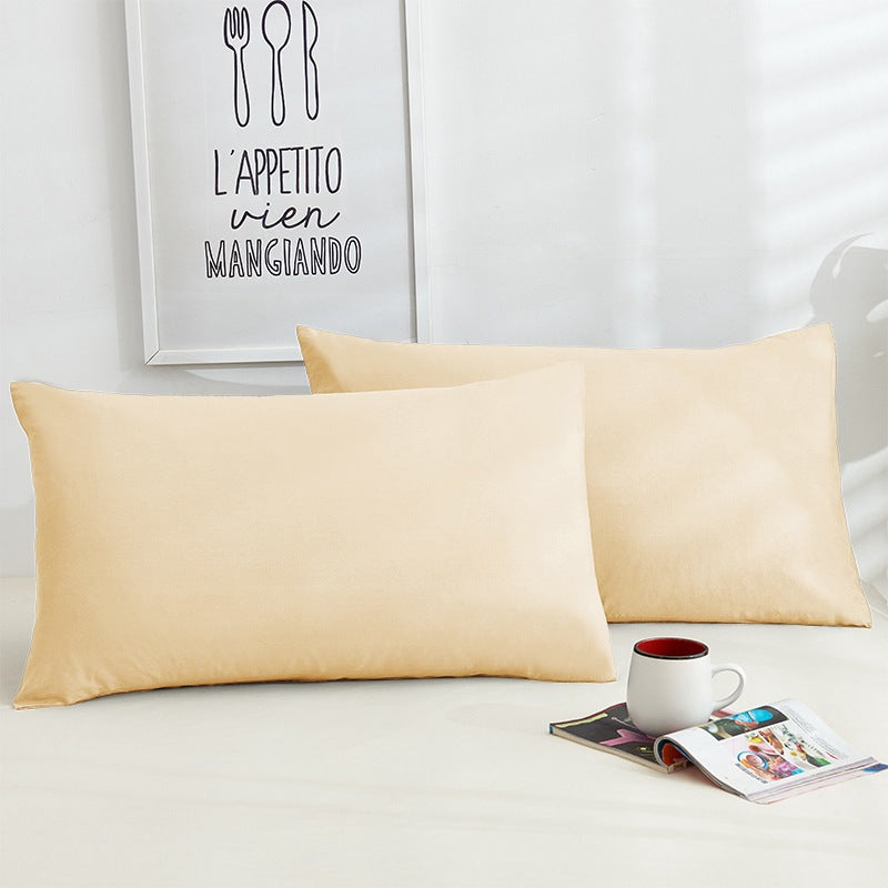 Hotel-Grade Pure Cotton Pillowcases Pair — view 8