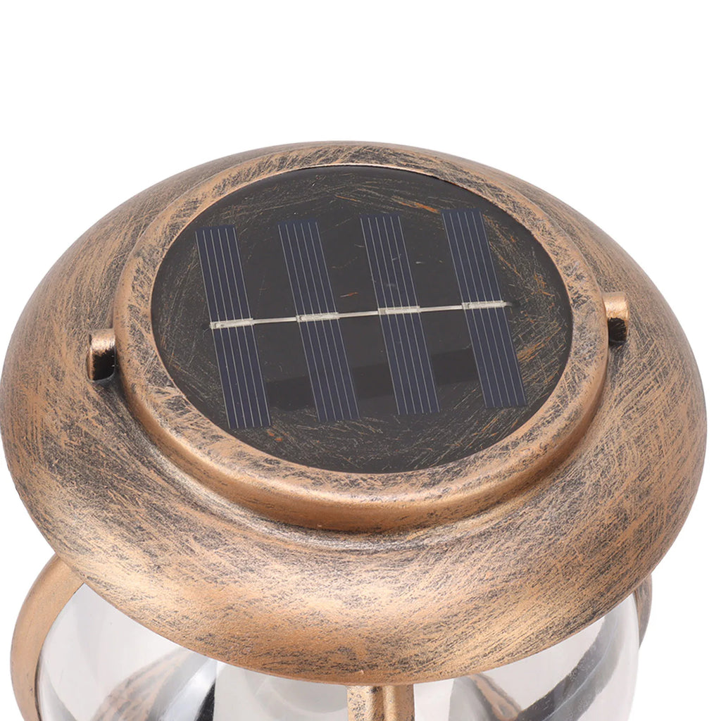 Brass Solar Courtyard Hanging Lantern — view 6