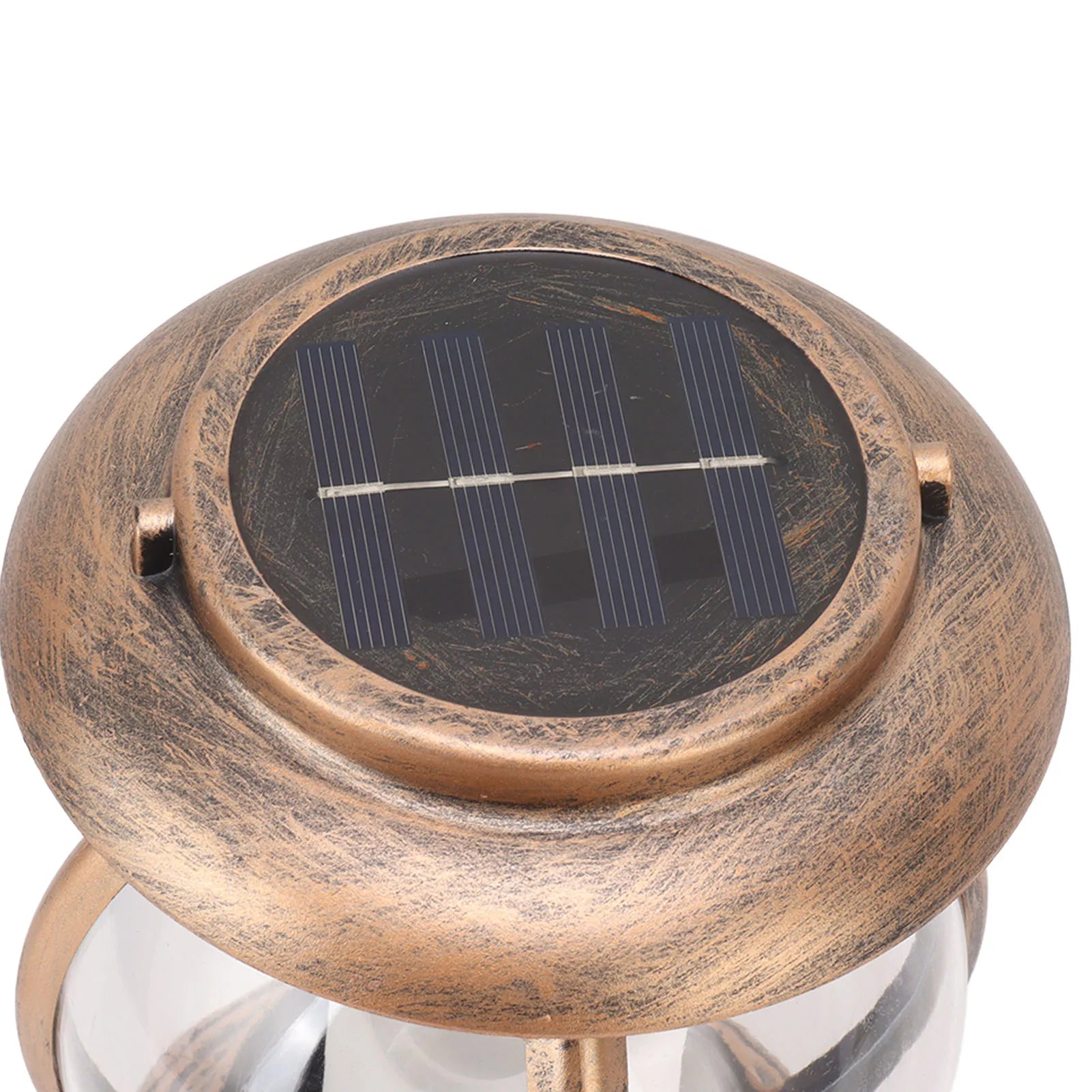 Brass Solar Courtyard Hanging Lantern — view 6