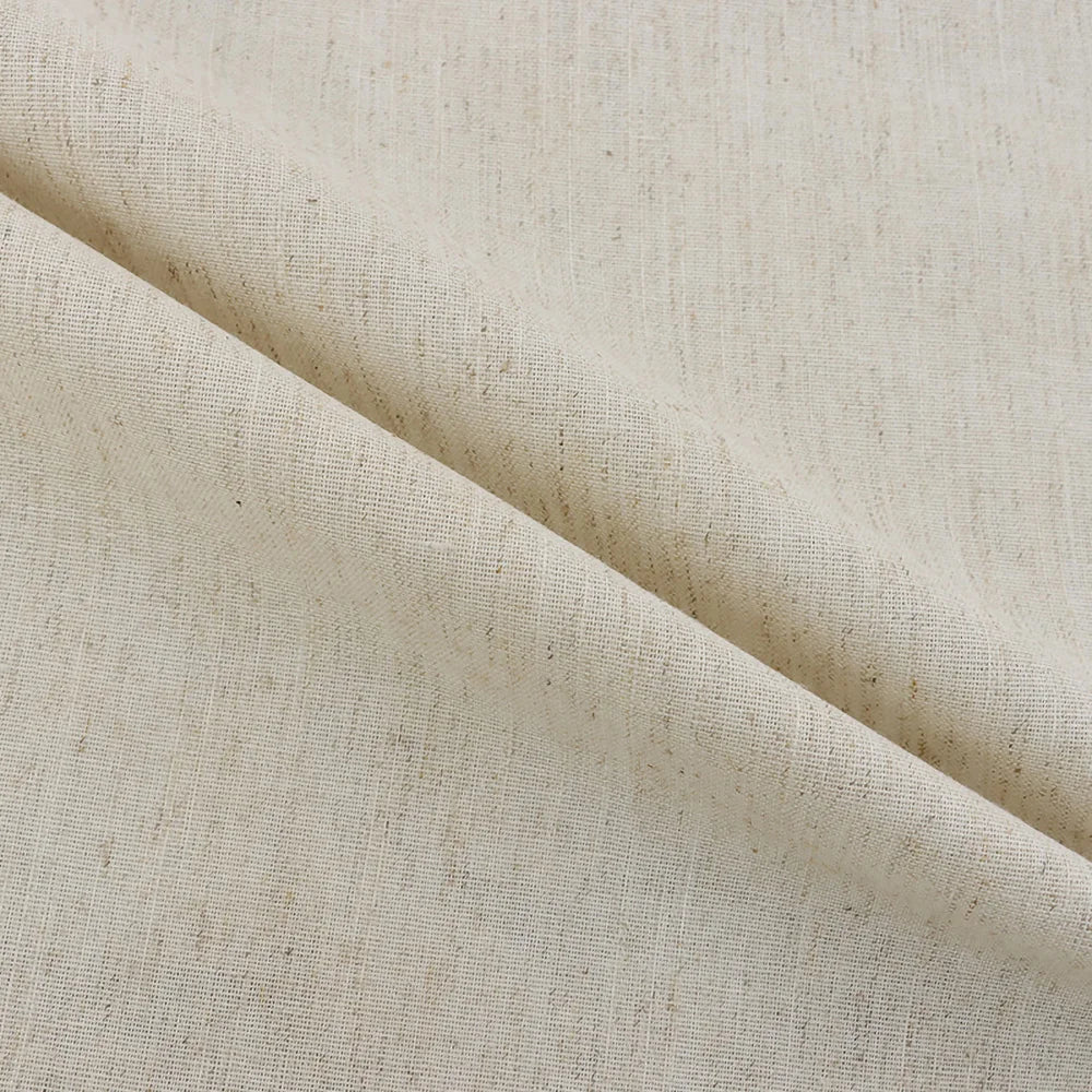 Woven Hemp Linen Cloth in Natural Raw Texture — view 2