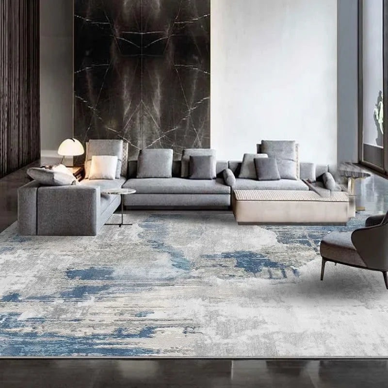 Washable Woven Area Rug | Modern Scandi Floor Mat