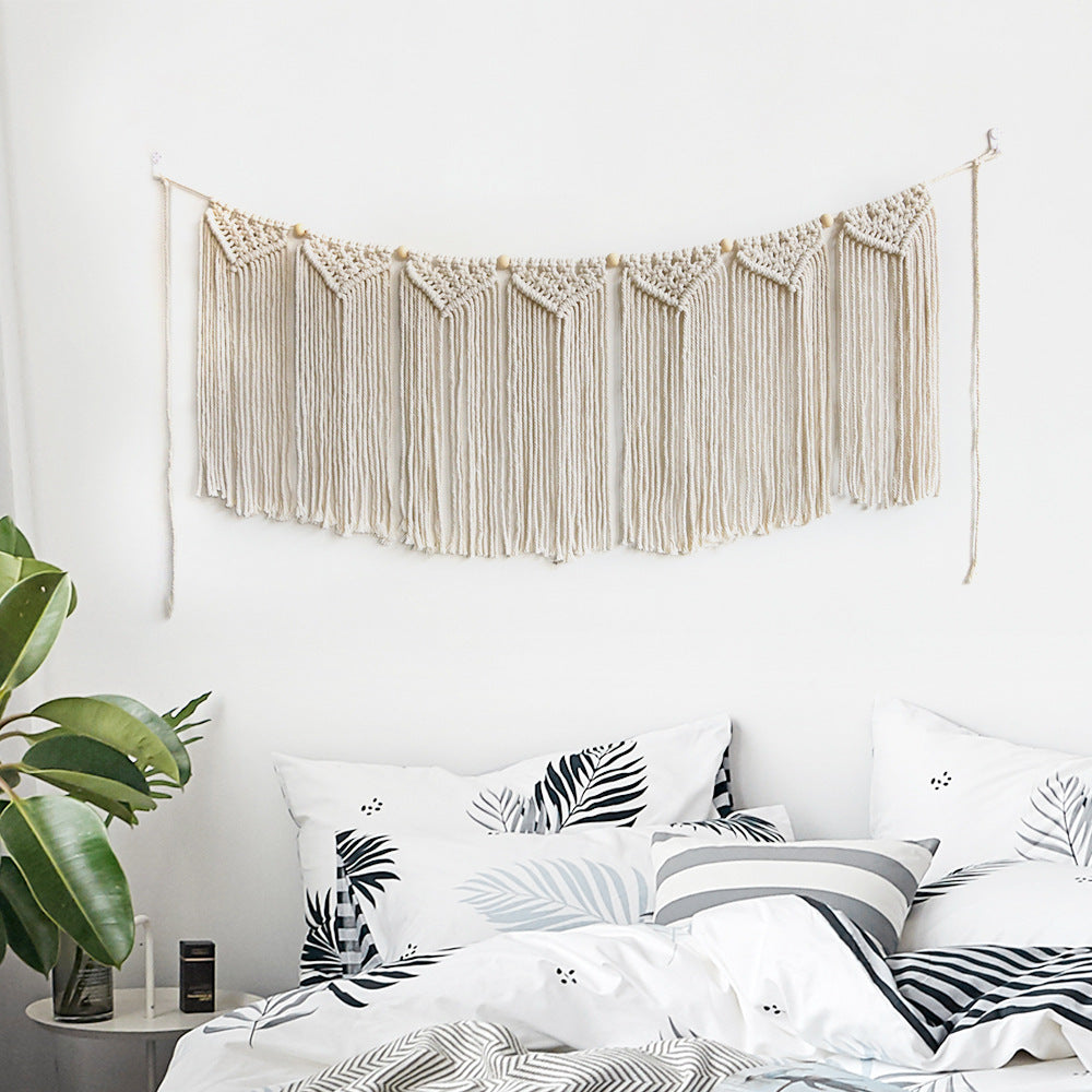 Bohemian Woven Tassel Wall Hanging Tapestry