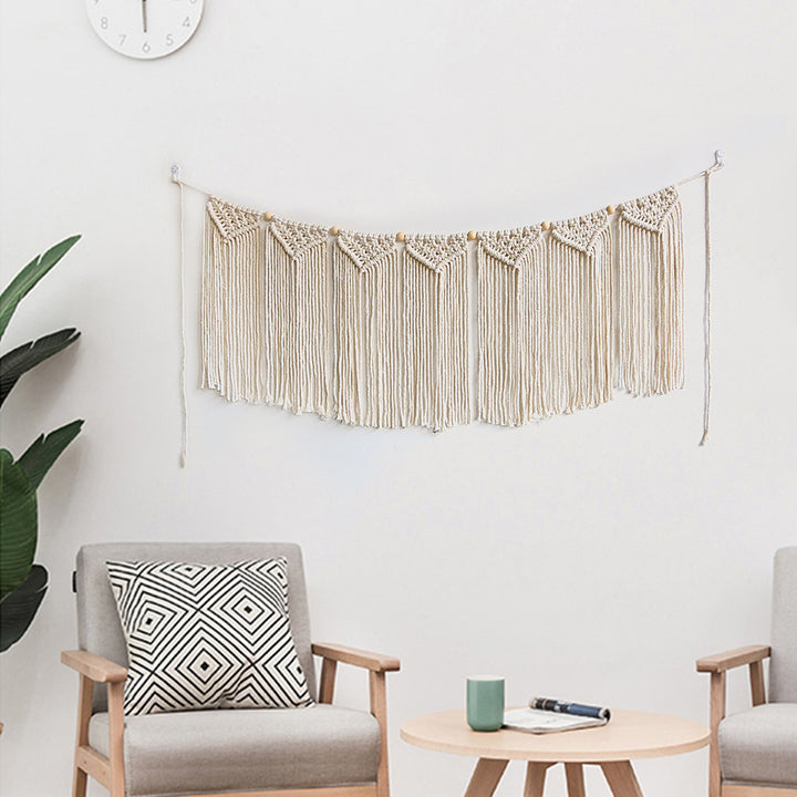Bohemian Woven Tassel Wall Hanging Tapestry