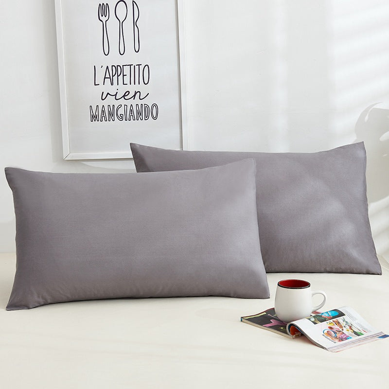 Hotel-Grade Pure Cotton Pillowcases Pair — view 17