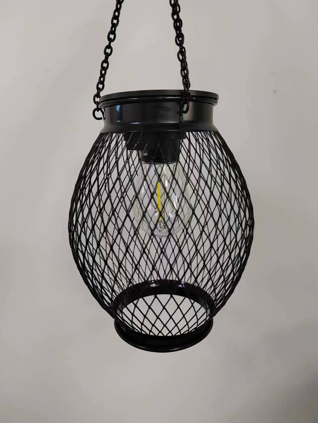 Solar Hanging Metal Garden Lantern