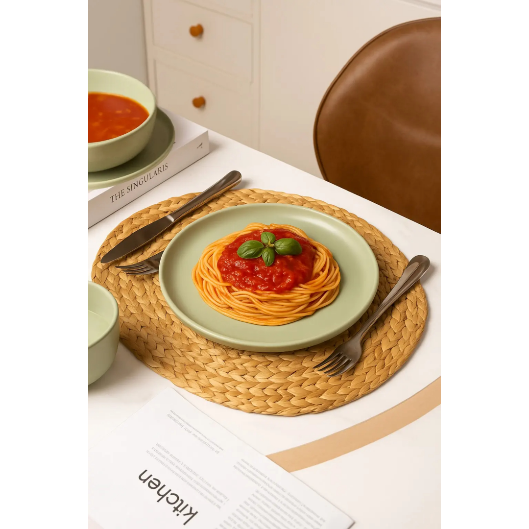 Matte Stoneware Dining Collection for Four — view 2
