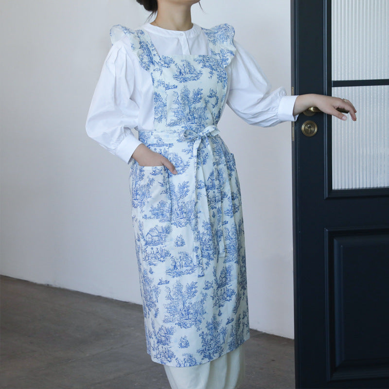 Tailored Cotton French Apron — Antifouling