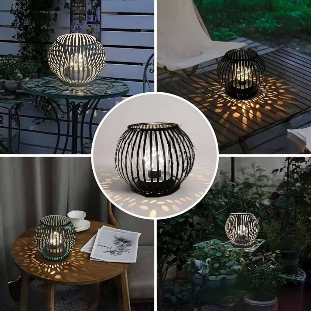 Wrought Iron European Candlestick Ornament — view 4