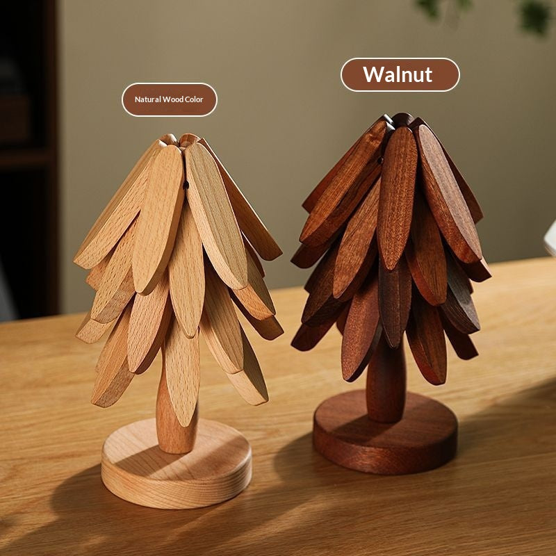 Sculptural Tree Branch Wooden Trivet & Table Mat — view 8