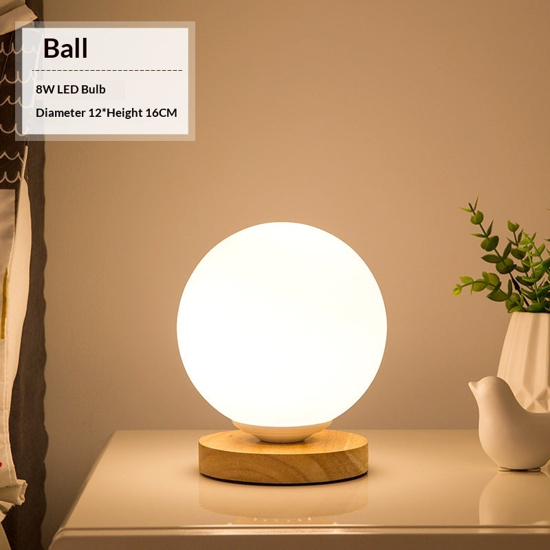 Solid Wood Table Lamp | Warm Minimalist Glow — view 6