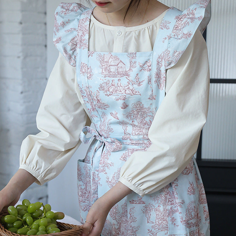 Tailored Cotton French Apron — Antifouling
